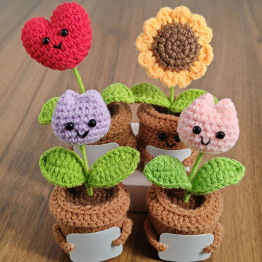 Handmade Crocheted Mini Flower